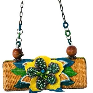 Collectible Mary Frances Magnolia Handbag